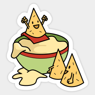 Nacho Lover - Queso Swimming Pool Sticker